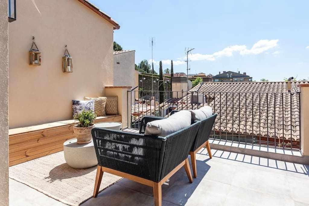 Velo Vern 3 Luxury Penthouse W Views Of City Wall ジローナ エクステリア 写真