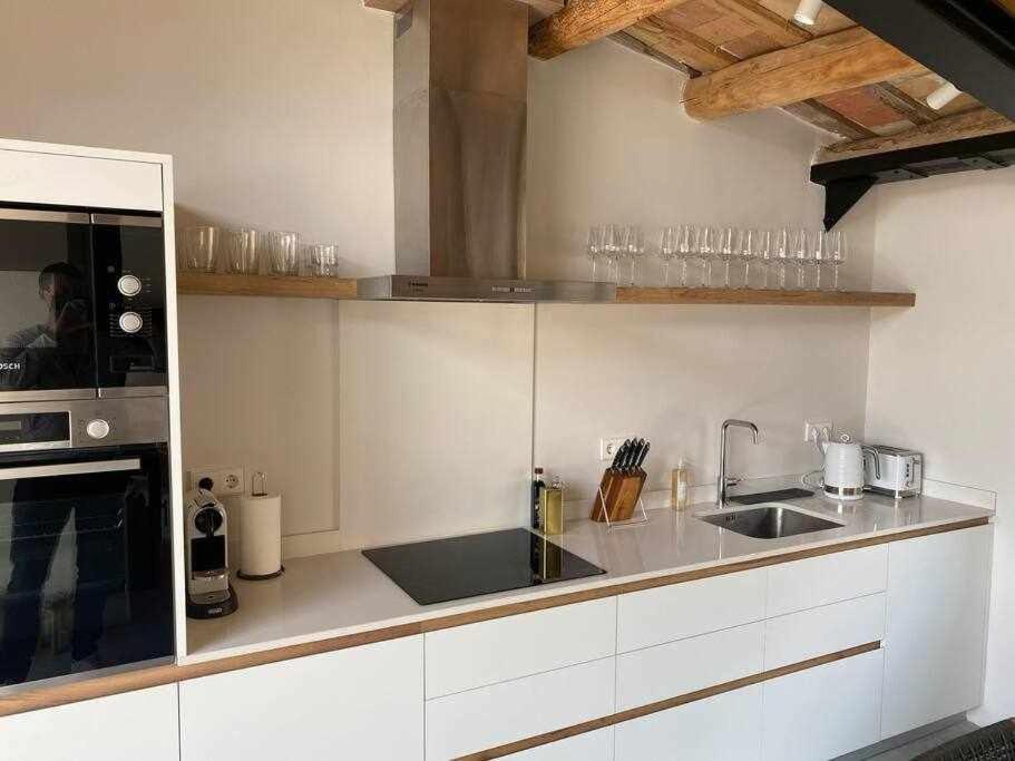 Velo Vern 3 Luxury Penthouse W Views Of City Wall ジローナ エクステリア 写真